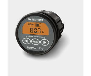 Batteriemonitor / Batteriesensor Mastervolt BattMan Pro, 12 / 24 V, mit Shunt, IP65
