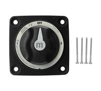 Batterieschalter, 300 A, Robuster 3 Positionen Marine Batterie Trennschalter, Batterie Stromausfall Hauptschalter Trenntrenner für LKW Fahrzeuganhänger Wohnmobil Marine Boot Yacht
