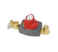 Batterieschalter Auto Batterie Trennschalter, 12 V Batterietrennschalter, ON-OFF Batterietrennschalter, Battery Isolator Switch für Auto Motorrad Marine LKW KFZ (A)