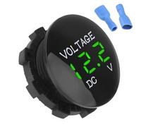 Batteriespannungsmesser Digitales Voltmeter-Panel DC 12 V wasserdicht - genaues Display zur Überwachung der Batteriespannung für Auto, Motorrad, Boot, Spannungsleser du