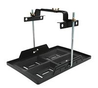 Batterieträger Auto Batteriehalter 20 x 30 cm Universal Kfz Autobatterie Halterung mit Verstellbarer Halteklammer, Batteriehalterung für 27 30 31 Serien Batterien