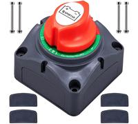 Batterietrennschalter 1-2-Both-OFF 12V 24V Wasserdicht für Auto Boot Marine