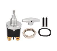 Batterietrennschalter, 12 V, 500 A, wasserdicht, IP65, robustes Metallgehäuse, korrosionsbeständig, für Wohnmobil, Yacht, LKW, Auto, Boot, sichere Verwendung im Freien