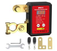 Batterietrennschalter, 12V, Fernbedienung, LED Anzeige, Auto, Boot