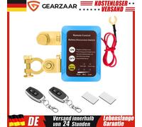 Batterietrennschalter 240A mit 2x Fernbedienung 12V-24V Stromschalter