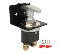 Batterietrennschalter, DC 12 Bis 36 V, 500 A, Hochstrom-Batterie-Kill-Schalter mit Sperrplatte, Ideal für Autos, Wohnmobile, Yachten, Verlängert die Lebensdauer Ihrer Batterie