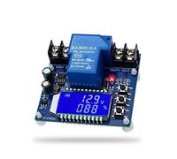 Batteriewächter DC 6V-60V, Niederspannungs Abschaltung Schützt 30A, Batterie-Niederspannungs-Trennmodul mit LCD-Display, Überentladungsschutz Batterie Monitor für Lithium Batterie Autobatterie
