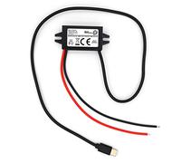 Bauer Electronics | DC-DC 8V-32V zu 5V Spannungs-wandler USB-C 3A 15W | USB Buchse 12-V 5-V Strom-adapter USB Netzteil 24-V USB Spannungs-wandler Buck Converter Step-down Ladegerät Volt Lade-regler