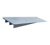 Bauer Südlohn Auffahrrampe AR 121 verzinkt - Maße(BxTxH) 500x1120x123 mm