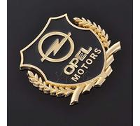 BAUFAS 3D Car Embleme, für Opel Corsa Auto Emblem Aufkleber Badge Aufkleber original Embleme