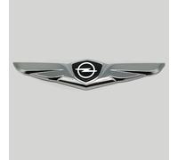 BAUFAS Auto Emblem Aufkleber, Für Opel Vauxhall Astra Insignia Corsa Mokka Vectra opc VXR Vauxhall Tigra Combo Twintop Omega Buchstaben Abzeichen Außenmodifikationszubehör,C