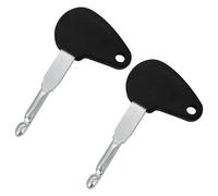 Baumaschinen Schlüssel Set pour Zündschloss Traktor - Trecker Schlüssel Ersatz Zündschlüssel Geeignet für den Einsatz als Bosch Schlüssel Traktor, 2 x zündschlüssel universal für auto traktor (2 PCS)