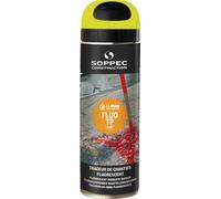 Baustellenmarkierspray FLUO TP leuchtgelb 500 ml Spraydose SOPPEC