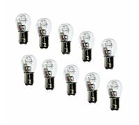 BAY15D 21/5W P21/5W Glühbirne Kugellampe Lampe Lampe Bremslicht Doppelfaden 10x