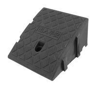 BAZEITFLOW Tragbare Kunststoff Auffahrrampe Rutschfest Robust Flexibel Auto Pkw Bordstein Rampe für Motorrad und Scooter Geeignet