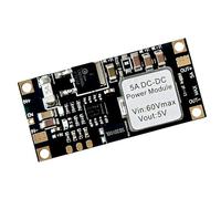 Bbajszx 6, 5 V-60 V auf 6 V / 7, 4 V / 8, 4 V / 12 V Ausgangsadaptermodul, Überstrom, Überspannung, Schutz, hohe Effizienz, Abwärts