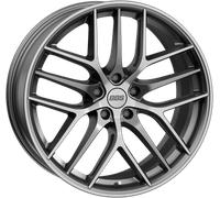 BBS CC-R, 8.5x19 5/112 ET40, graphit matt Front poliert