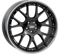 BBS Felge Alufelge CH-RII schwarz matt/titan 10x22 5x120 ET38 CH7102