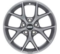 ALUFELGEN BBS, SR, 8X18 ET35 5X112 82, HIMALAYA-GRAU MATT