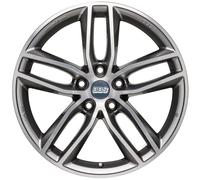 BBS SX Platinum Silber Diamant-gedreht Alufelge 18 Zoll ET44 5x112 ML82