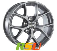 BBS SR Himalaya-grau Matt Alufelge 17 Zoll ET42 5x114,3 ML82