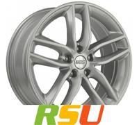 BBS SX brillantsilber 7.5x17" ET37 LK5 120 ML 82 Alufelgen 17 Zoll