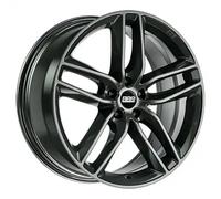 ALUFELGEN BBS, SX, 8X18 ET40 5X114,3 82, KRISTALL-SCHWARZ