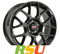 BBS XR schwarz 7.5x17" ET32 LK5 120 ML 82 Alufelgen 17 Zoll