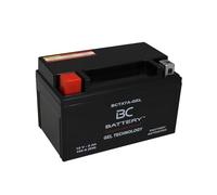 BC BATTERY 12V 6Ah GEL Motorrad Batterie BCTX7A-GEL Motorrad & Roller, wartungsfrei versiegelt vorgeladen ähnlich wie YTX7A-BS