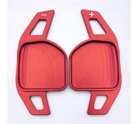 BDDXWSM Lenkradverlängerung Mit Schaltwippen Für Seat Für Leon FR, Für Cupra, Für Ateca, Für Ibiza 6P, Für Arona, Für Tarraco Für Alhambra Interieurleisten Aufkleber(ROT)