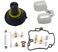 BDDXWSM Reparatursatz Für Motorradvergaser Für Roller, Moped 139QMB GY6 50 60 125 150ccm PD18J PD19J Düsenöldichtung, Membranreparatursatz Vergaser Reparatur Satz(Farbe 1)