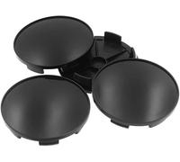 BDVIK 4 Stück Car Radnabenkappen für Skoda Karoq/2017 2018 2019 2020 2021 2022 2023,Langlebig Sonnenschutz Wasserdicht Nabendeckel Styling Auto Zubehör (OD 60mm ID 56mm),A/Black