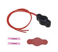 Be In Your Mind 1 Set Wasserdichter Druckknopfschalter Kit 12V EIN-Aus-Schalter mit Schnellanschluss für LED Akzentbeleuchtung an Motorrädern PKW LKW ATV Golfwagen