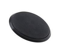 Be In Your Mind 37mm x 16mm Höhe Blindstopfen Zierschraube Heckscheibenwischer Glasstopfen Windschutzscheibe Abdeckung für Heckklappe Wischerarm ABS Schwarz