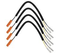 Be In Your Mind 4X Blinker Verkabelung Adapter Kompatibel mit Kawasaki Stecker Adapter Motorrad Blinker Adapter Kabel ca. 22,5cm / 8,86inch