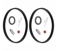 BE-TOOL 056-154 Vergaser-Nadel-Dichtung, Reparatursatz, Vergaser-Umbau-Kits, Schwimmerventil-Ersatzteil, kompatibel mit Tecumseh V40, V50, V60, VM80, 2 Stück