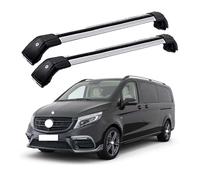 BEABAG Auto-Dachträger, Für Benz V Klasse W447 Van Relingträger Dachrelings Querstangen Dachgepäckträger Gepäckträger Gepäck Und Frachtträger