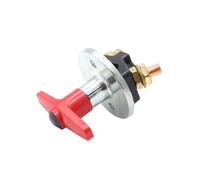 BEBEMOKO Batterie Hauptschalter aus reinem Kupfer Stabiler Autobatterie Trennschalter für Kfz und Nutzfahrzeuge Anschluss praktischer Strom Unterbrecher Isolator