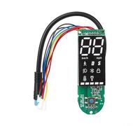 Bebykilemi Verbessertes Elektro-Scooter-Leiterplatten-Bedienfeld, kompatibel mit Pro-Display, Armaturenbrett, Tacho, Ersatzteile, Reparaturset, verbesserte Leistung (Pro2-Leiterplatte)