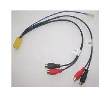 Dietz 17022 VDO Becker Blaupunkt Mini-ISO Radio Adapter auf 4 Cinch Buchsen