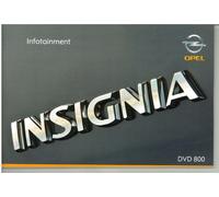 Bedienungsanleitung Opel Infotainment System DVD800, Insignia 08/08 (neu)