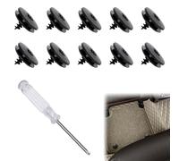 Befestigungsclips für Autoteppiche, Befestigung am Autoteppich, Auto Fußmatten Clip, Universal-Clips für Auto-Fußmatten, Befestigung für Auto-Fußmatten, Autoteppich Fußmatten Halter, 10 Stück