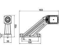HELLA Umrissleuchte 2XS 011 769-021