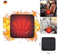 Beheizbare Sitzauflage 43cm43cm Sitzheizung Auto Heizkissen Beheiztes Heizmatte