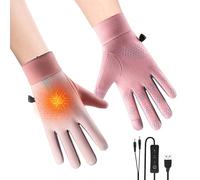 Beheizte Arbeitshandschuhe | Flexible Bedienung USB-betriebene Heizung | USB Beheizte Handschuhe Handschuhe Handschuhe für Männer - Für Männer Frauen Jugendliche Beim Skifahren Wandern Und Arbeiten