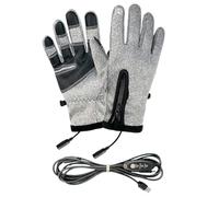 Beheizte Handschuhe für Damen - Elektrische Touchscreen-Heizhandschuhe für den Winter, 3 Einstellungen, Winter-Fäustlinge, Heizung für Damen und Herren, Pendeln, Radfahren, Motorrad, Touren, Sport