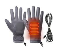 Beheizte Handschuhe für Frauen,USB aufladbare Beheizte Touchscreen-Handschuhe - 3 Einstellbare Level für Damen zu Pendling Baustelle Arbeit Motorrad