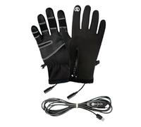 Beheizte Handschuhe für Herren | USB Beheizte Winterhandschuhe mit Touchscreen | Wärmende Heizung Winddichte Fäustlinge für kaltes Wetter Sport Wandern Outdoor Reisen Motorrad
