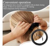 Beheizter Lenkradbezug - Samtmaterial | Winter-Lenkradbezug für Auto | Lenkradheizung für Fahrkomfort bei niedrigen Temperaturen, die Wärme im Fahrzeuginnenraum und den Wintergebrauch