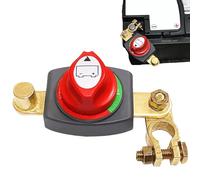 Behogan Batterie Trennschalter 12V, Batterieschalter Auto Batterie Trennschalter 12V-24V, 12V Stromschalter, ON-OFF Batterietrennschalter, Batterietrennschalter Für Wohnmobil Auto Boot ATV 12V 24V